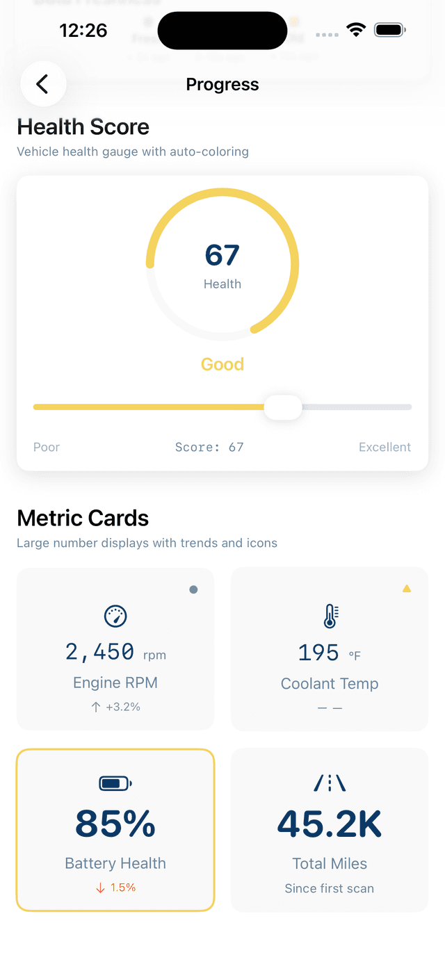 SwiftUI Component Library 3