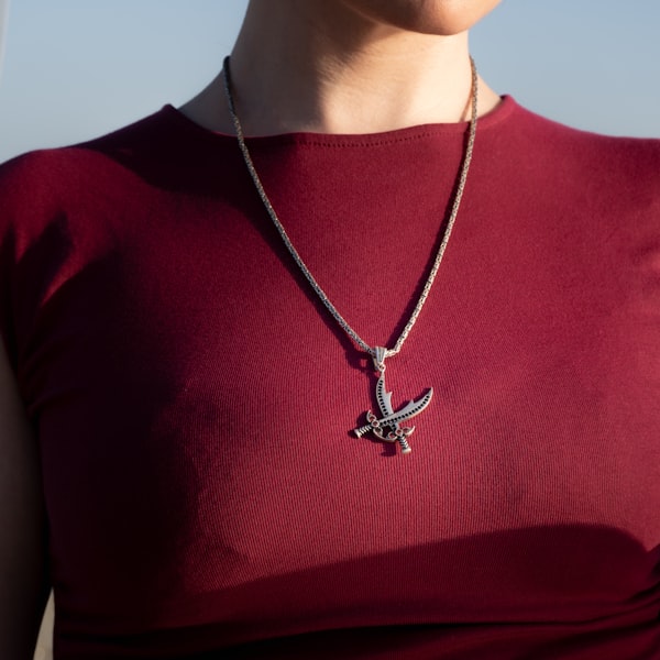 Silver Leaf Pendant