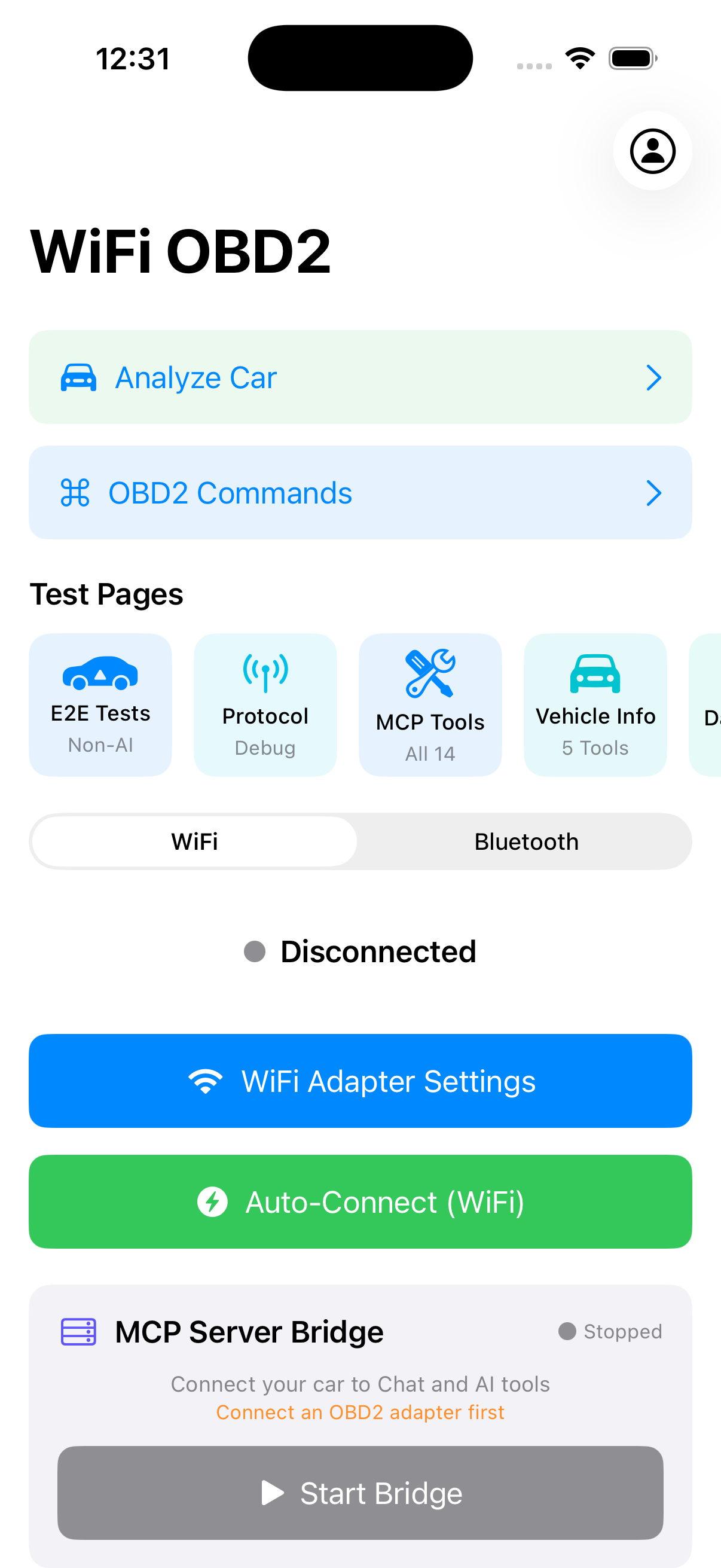 OBD2 diagnostics app